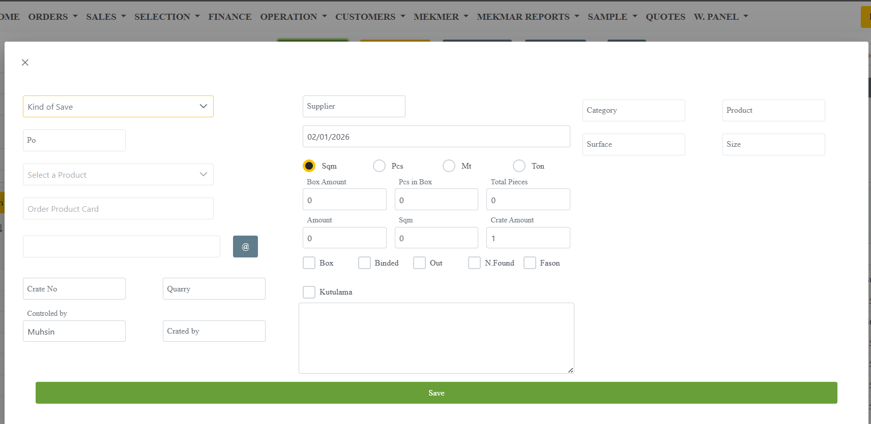 Proje Ekran Görüntüsü